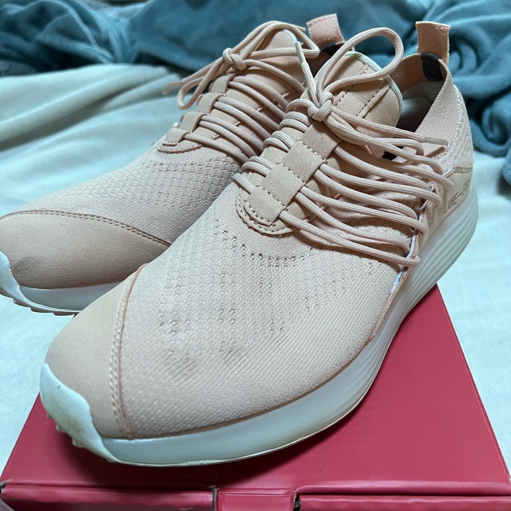 Lane eight training shoes. Light pink. Only worn once